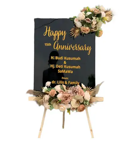 Papan Bunga Akrilik Piasa Wetan